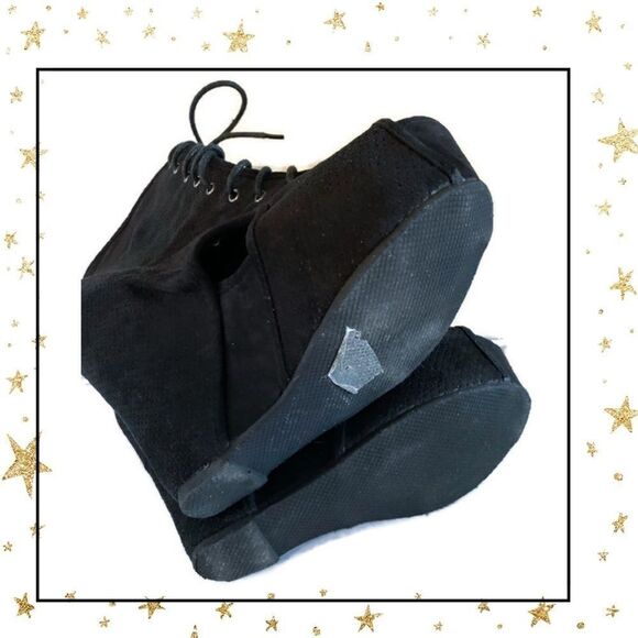 Wild Diva Black Pkayform Gladiator Ankle Booties 7 - Picture 7 of 7